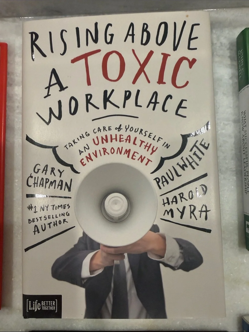 Assorted Leadership & Workplace Books. Red, Yellow, Black, White, Green Covers